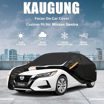 10 Layers Car Cover Custom Fit for Nissan Sentra 1999
