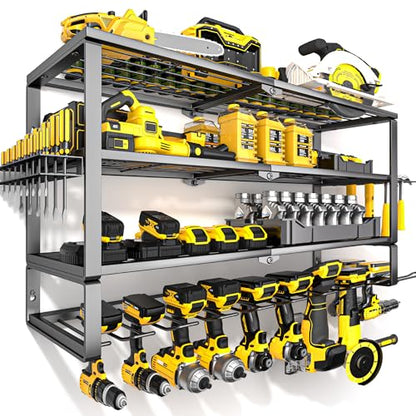 Large Power Tool Organizer Wall Mount