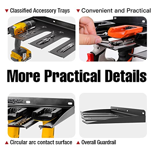 Electric Drill Storage Rack