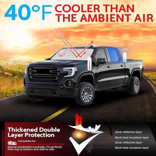 Windshield Sun Shade for 2019