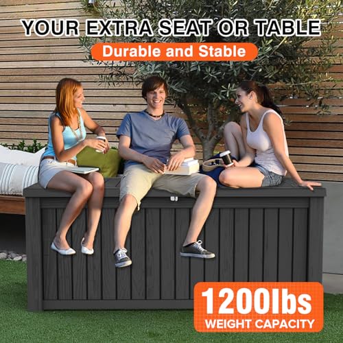 180 Gallon Resin Deck Box