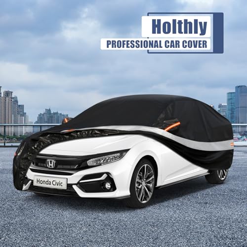 10 Layers Car Cover Custom Fit for Honda Civic Sedan