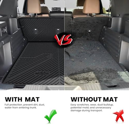 Cargo Mat with Backrest Mat for Honda Passport 2026