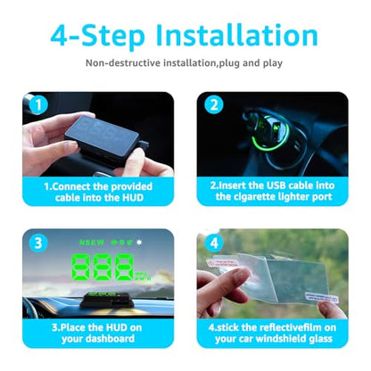 Heads up Display for Cars Windshield