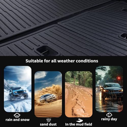 Cargo Mat with Backrest Protection for 2026 Honda Passport