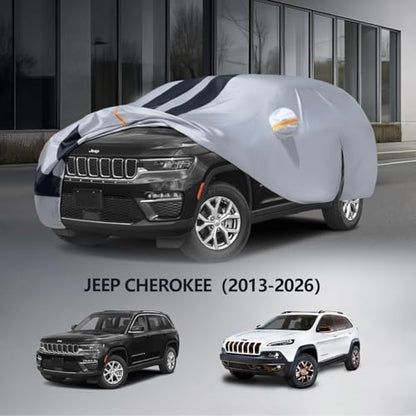 Multi Layer Car Cover Custom Fit for Jeep Cherokee