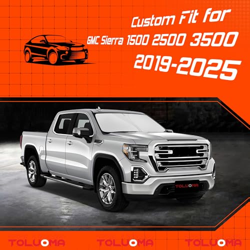 Custom Fit Windshield Sun Shade for GMC Sierra 1500 2500 3500 2019