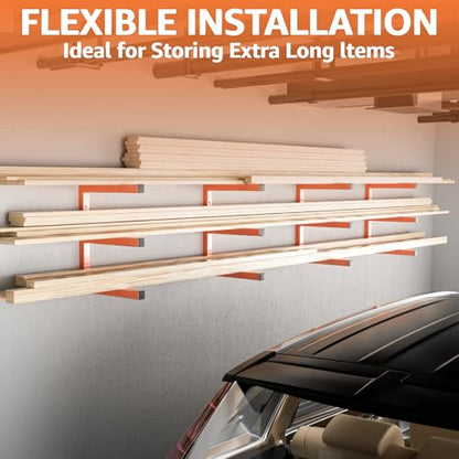 Wood Organizer and Lumber Storage Rack Wall Mount