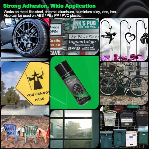 Black Spray Paint for Wheels (13 Ounce)