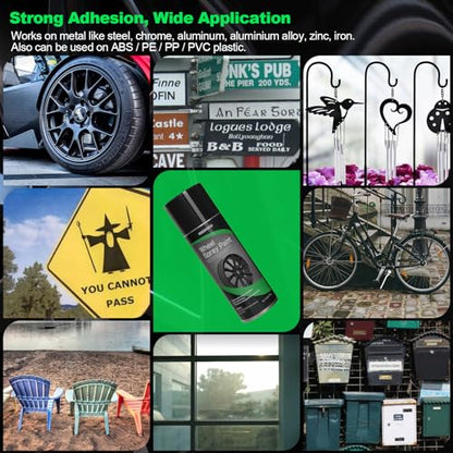 Black Spray Paint for Wheels (13 Ounce)