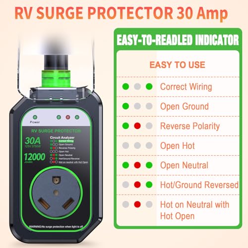 RV Surge Protectors 30 Amp