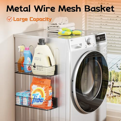 Magnetic Baskets Fridge Organizers (2 Count)