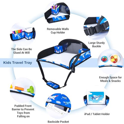 Kids Travel Tray for Toddler Car Seat