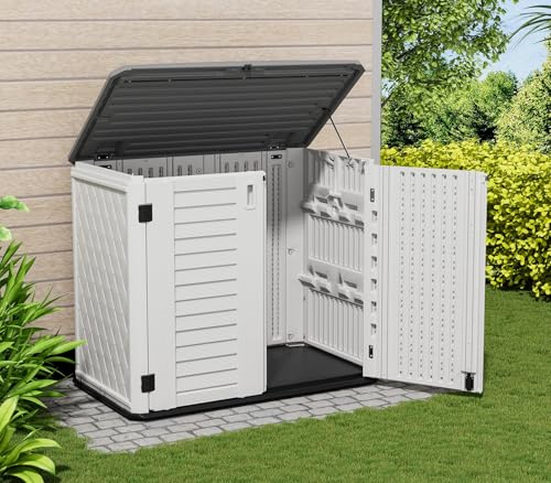 4x2.5 FT Outdoor Storage Shed