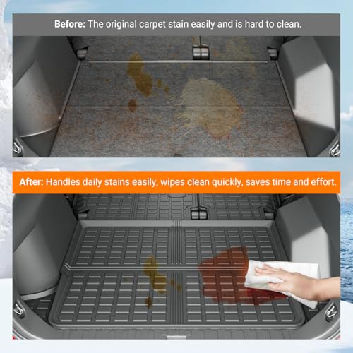 Cargo Mat & Backrest Mat Compatible with 2018