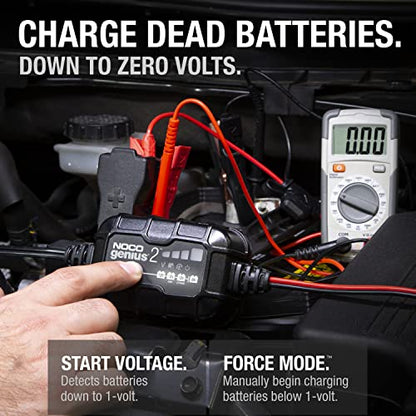 GENIUS2 2A 6 12V Smart Battery Charger