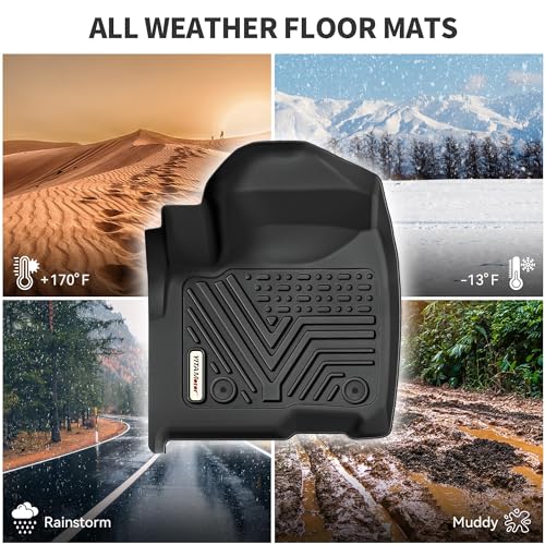 All Weather Floor Mats for 2022 Jeep Grand Cherokee WK