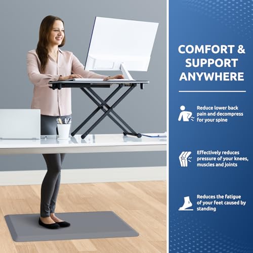 Kitchen Mat Cushioned Anti Fatigue Kitchen Rug Non Slip Standing Mat Comfort Floor Mats for Sink Office