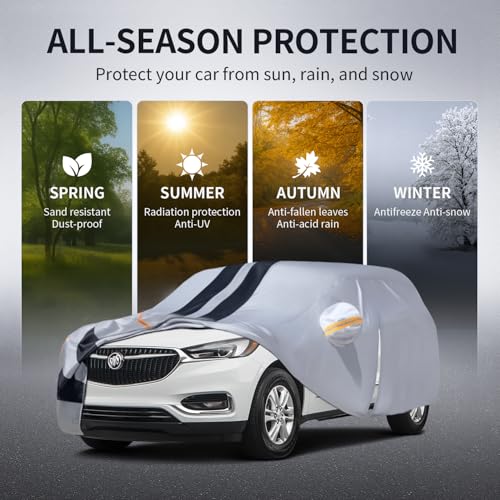 Multi Layer Car Cover Custom Fit for Buick Enclave