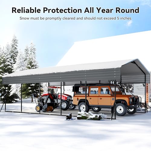 13x26 FT Metal Carport