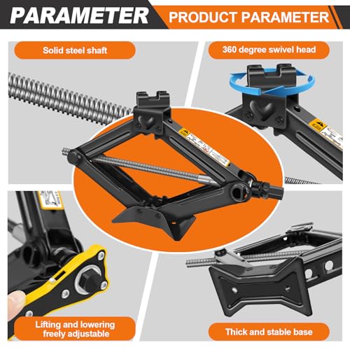Car Jack Kit Scissor Car Jack Max 2 Ton