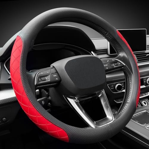 Nappa Leather Steering Wheel Cover