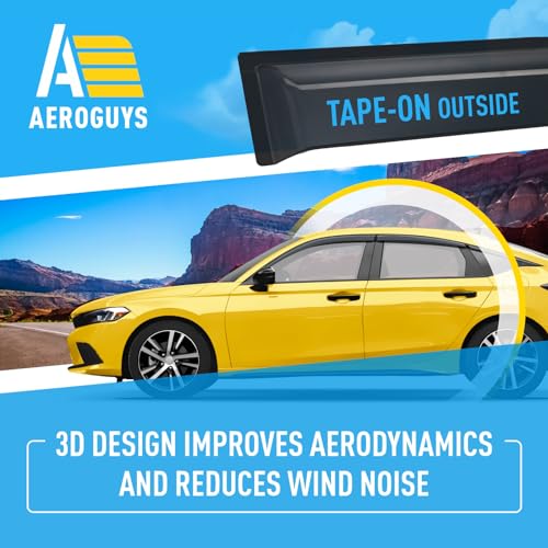 Extra Durable Window Deflectors Tape (6 Count)