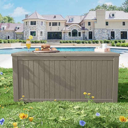200 Gallon Resin Deck Box