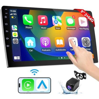 9 Inch Cars Radio with Apple Carplay and Android Auto