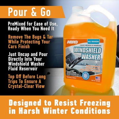 Windshield Washer Fluid 1 Gallon (128 Fl Oz)