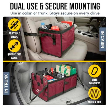 Large Car Trunk Organizer