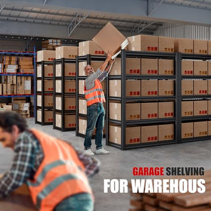 Storage Shelves 2000LBS Garage Shelving Heavy Duty (2 Count)