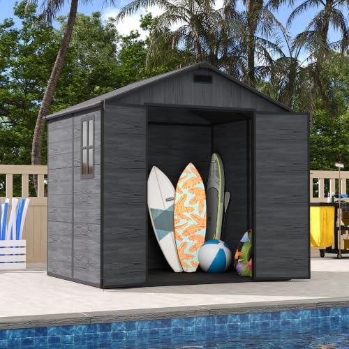 Resin Storage Shed 8x6 FT