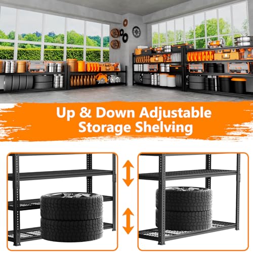 Storage Shelves Heavy Duty 3 PCS (3 Count)