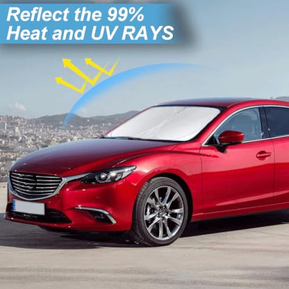 Custom Fit Mazda 6 Windshield Sunshade for Mazda 6 2014