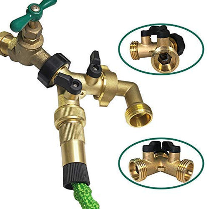 2 Way Garden Hose Splitter (2 Count)
