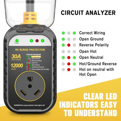 RV Surge Protectors 30 Amp