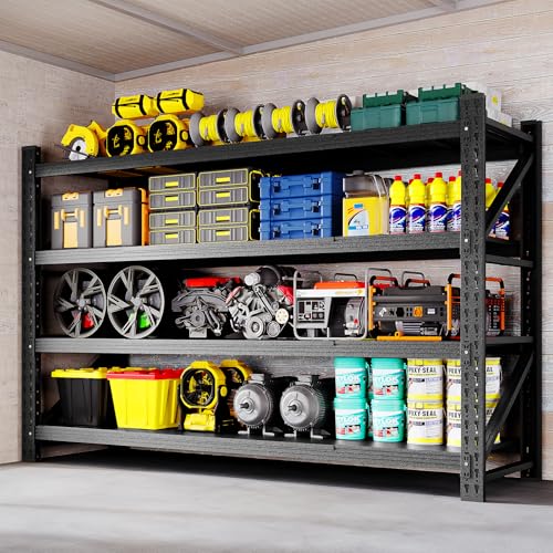 Heavy Duty Storage Shelving Unit 71''W