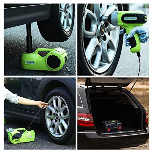 Electric Car Jack Kit 5Ton 12V Car Jack Hydraulic