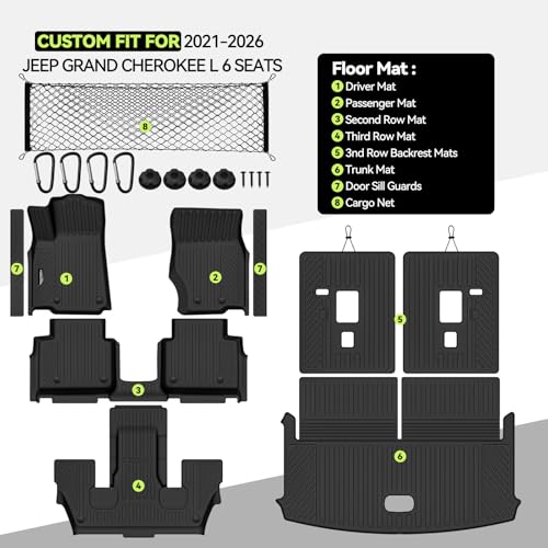TPE Floor Mat Set for 2021