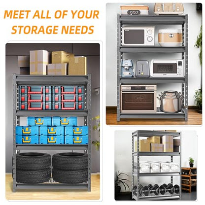 The Atlas 48" W Heavy Duty Garage Shelving Unit Load 12000 Lbs