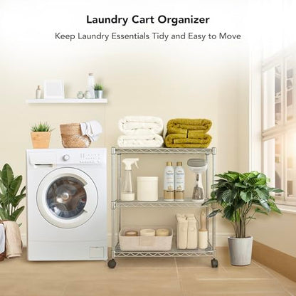 3 Tier Wire Shelving Unit Storage Rack