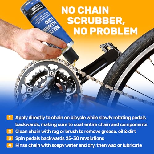 Bicycle Chain & Component Cleaning Fluid (16 Fl Oz)