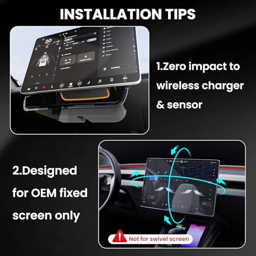 Model Y Juniper & Model Y L Under Screen Storage Organizer 2025
