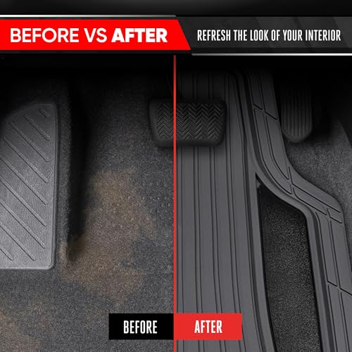 ChromeTech Car Floor Mats Full Set