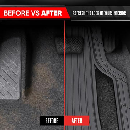 ChromeTech Car Floor Mats Full Set