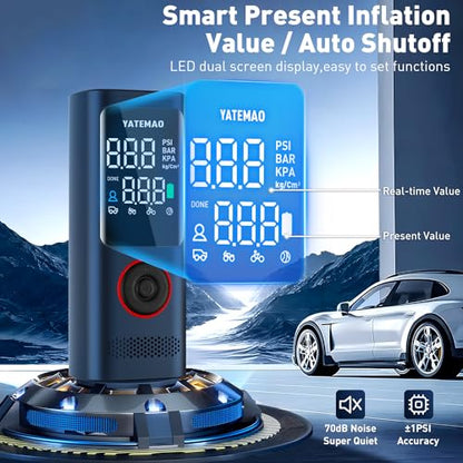 Tire Inflator Portable Air Compressor