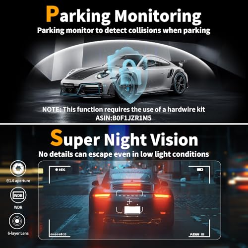 Dash Cam Front and Rear