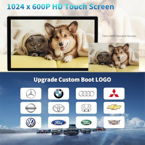 9" Wireless Apple Carplay Screen for Car