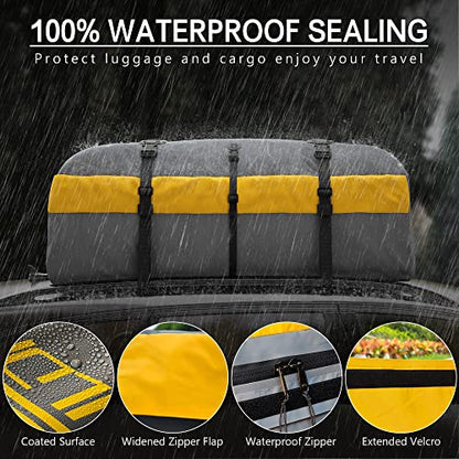 21 cuft PVC Roof Cargo Bag
